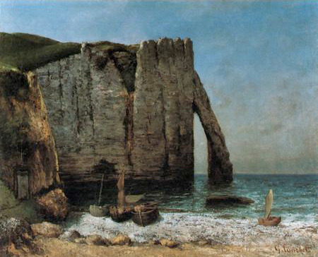 nevver:  Painters of the cliffs of Étretat 