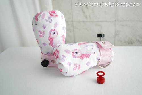 Pink Unicorns Safety Mittens - LIMITED EDITION Soft Padded Mittens For Little One! 