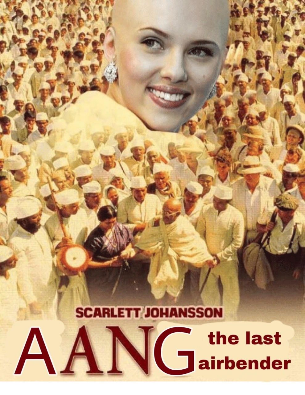 sifuavatartrash: petermaximoff:  owedbetter: scarlett johansson is shaving her head to play aang as we speak  