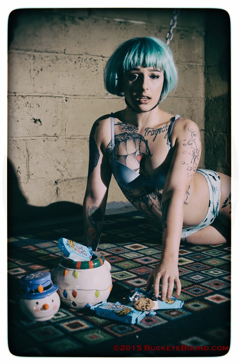 pepalfreyman:  Hot Girl, Cookie Monster Panties, Cookies…. Mix well. Wickedd Willow