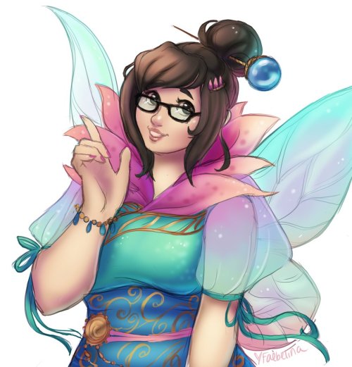 rasec-wizzlbang:whovianpegasister:Overwatch faeries by faebelina.. I like this