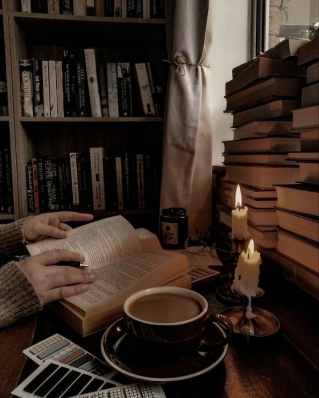 myacademiaescape:Books and coffee