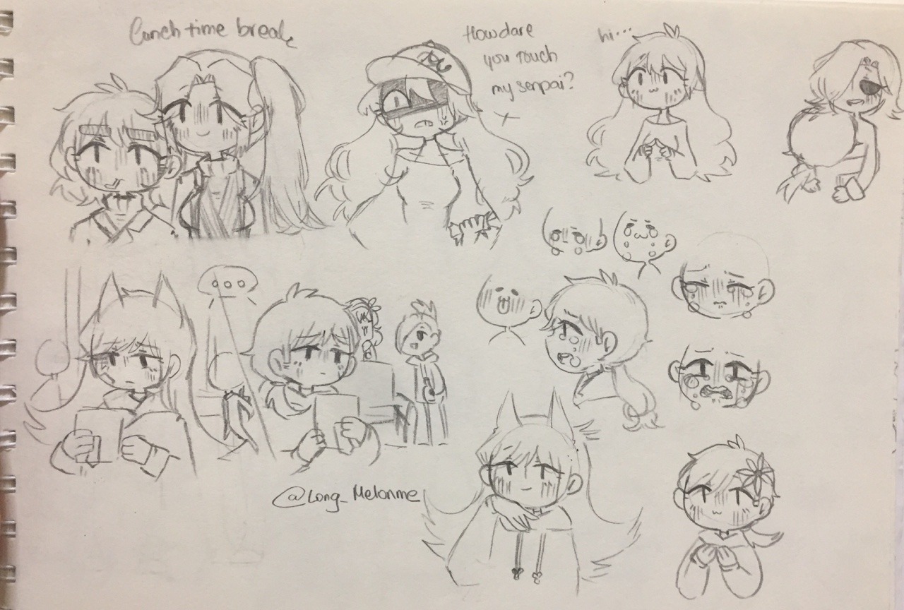 long-melonne:  Well, the rest of them doodles :’ Yay….  -Please don’t take,