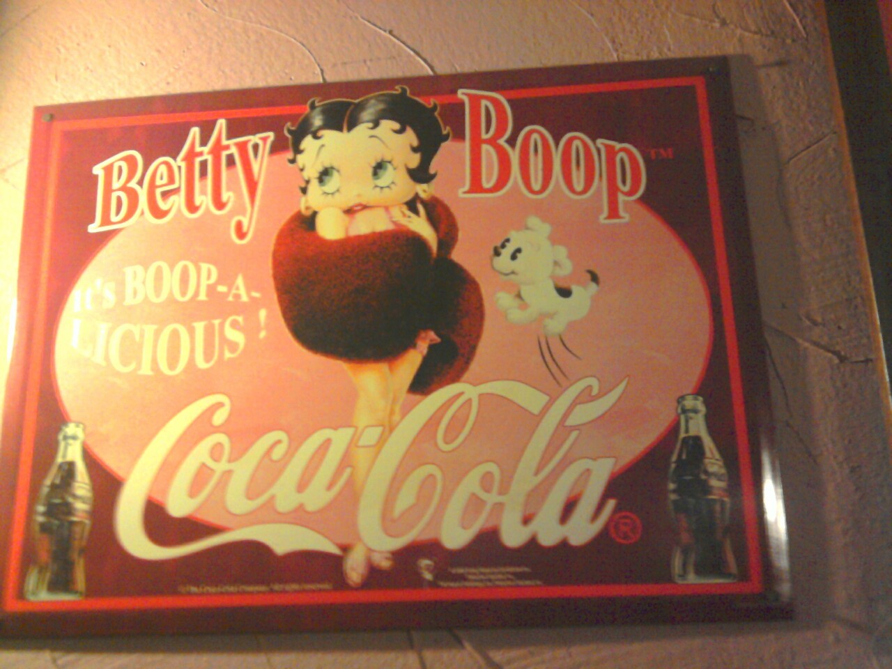 Betty Boop coca-cola