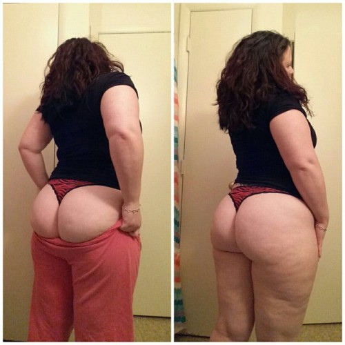 Mom stopped wearing pants around the house because they all stopped fitting her huge ass.  Dad wasn’