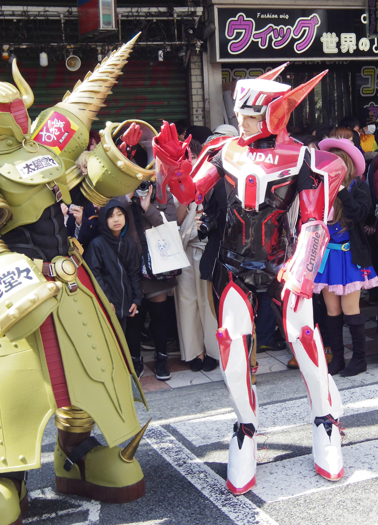 welovekansai:  Nipponbashi Street Festa 2014 Tiger &amp; Bunny cosplay Check