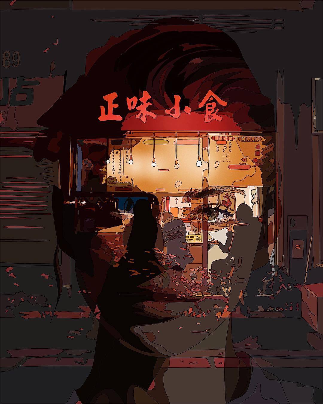 crossconnectmag:  Cyberpunk Illustrations by  Mad Dog Jones  Mad Dog Jones   is the