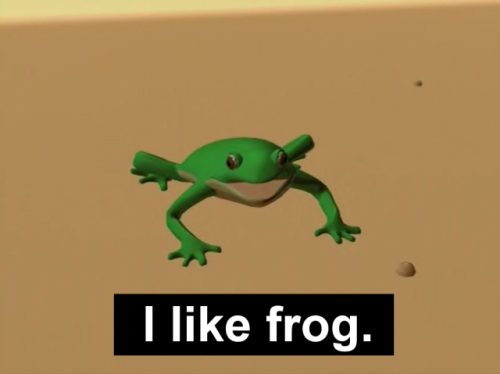 catsuggest: dailyfrogs: reblog this post if u, too, like frog.  a good frend 