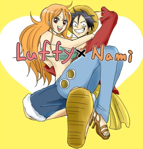 Image 62: Luffy x Nami (LuNa / LuNami) - Pirate King and Pirate QueenLike and ReblogArtist:  越川 リュー