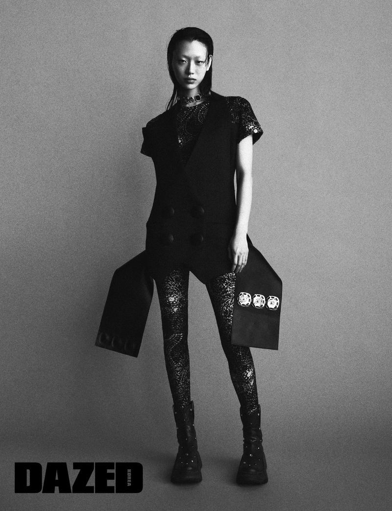 Black-is-no-colour — Sora Choi, photographed by Yeongjun Kim for