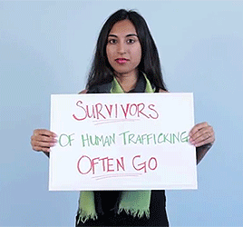 unite4good:thequeenbey: &ldquo;Most people don’t realize human trafficking