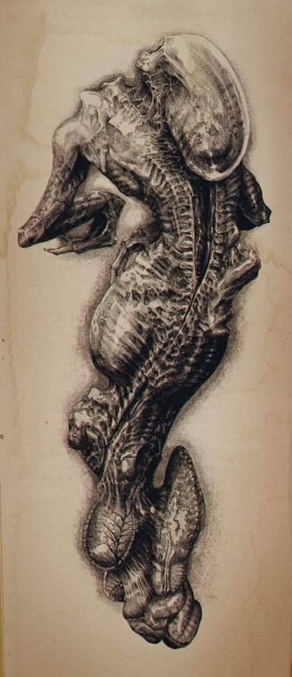 pics Alien Covenant David's Drawings Pdf aliens and predators tumblr