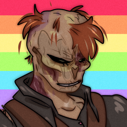 goatpaste:pride icons of the fallout 3 companions for pride month!!i might do the f4 companions to i