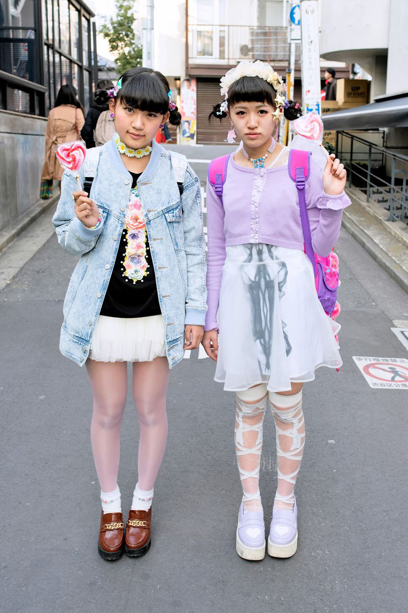 my-selfish-love:  Yupipi and Asahi - Tokyo Fashion Week photographed by KIRA/TokyoFashion.com