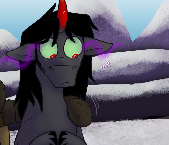 ask-king-sombra:  ask-king-sombra:  Not all ponies are all aboard the hug train to