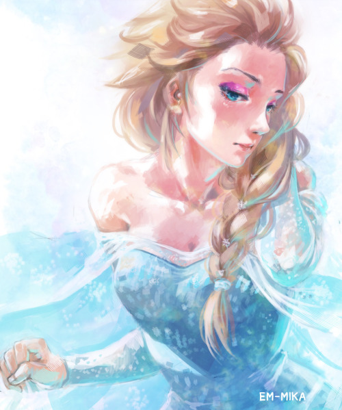 princessesfanarts:Elsa by EM-MIKA