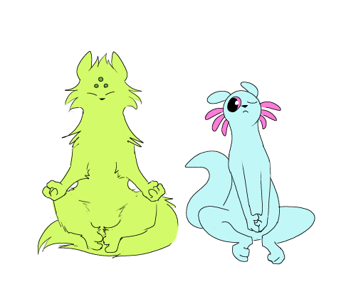 Some Low Effort Stuff To Keep My Sanity In Check. Rivulet Tries Meditation!