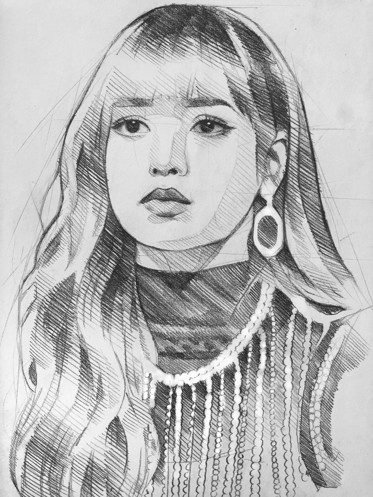 Blackpink Lisa - Pencil sketch Tutorial for beginners || How to draw  Blackpink Lisa- Step by Step | Pencil sketch tutorial, Sketches tutorial,  Drawings