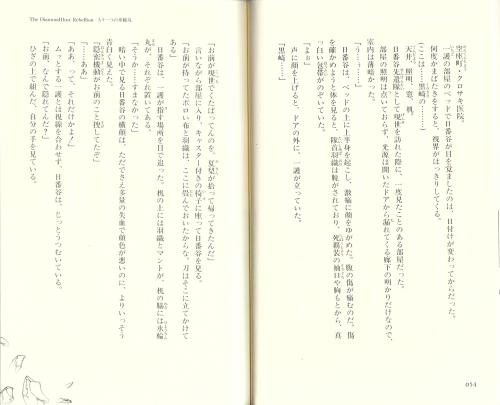 BLEACH: Diamond Dust Rebellion Novel Translation