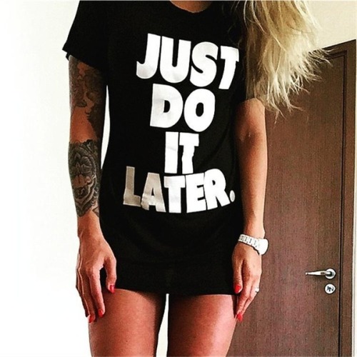 Just do it later later later ~~!!! XD