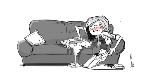 sqetches2:  Another ol’ favourite“Couch”June 2015