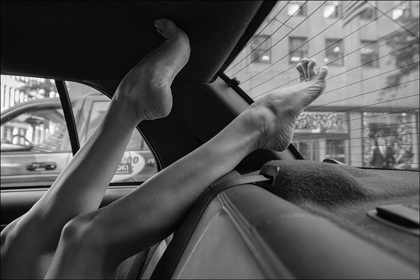 ballerinaproject:  Sarah - New York City taxi cab Help the continuation of the Ballerina