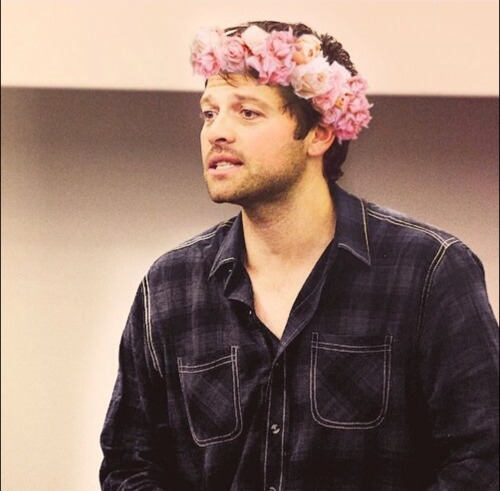 The ever beautiful misha Collins everyone!!