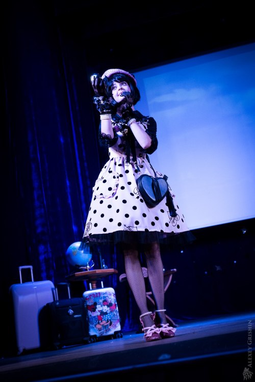 Outfit for the GLF 2016 special fashion show dedicated to traveling, where I was representing retro 