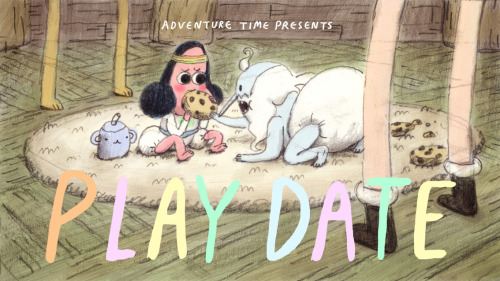 Porn Pics Play Date - title card designed by Seo Kim