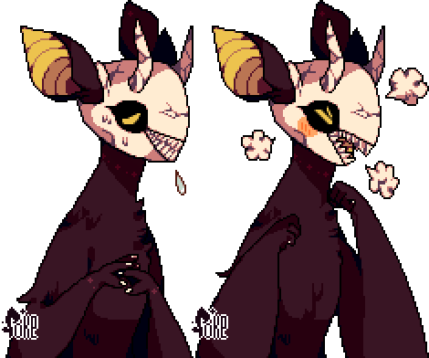 noise-rpg: noke: Some of the expressions I created for my characters! Nina’s faces are surpris