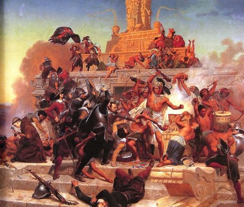 Cholula massacre by spanishs.