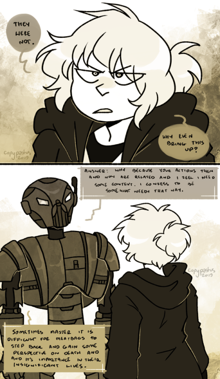 No conversation is save from digging up past traumas it seems. Support me on patreon