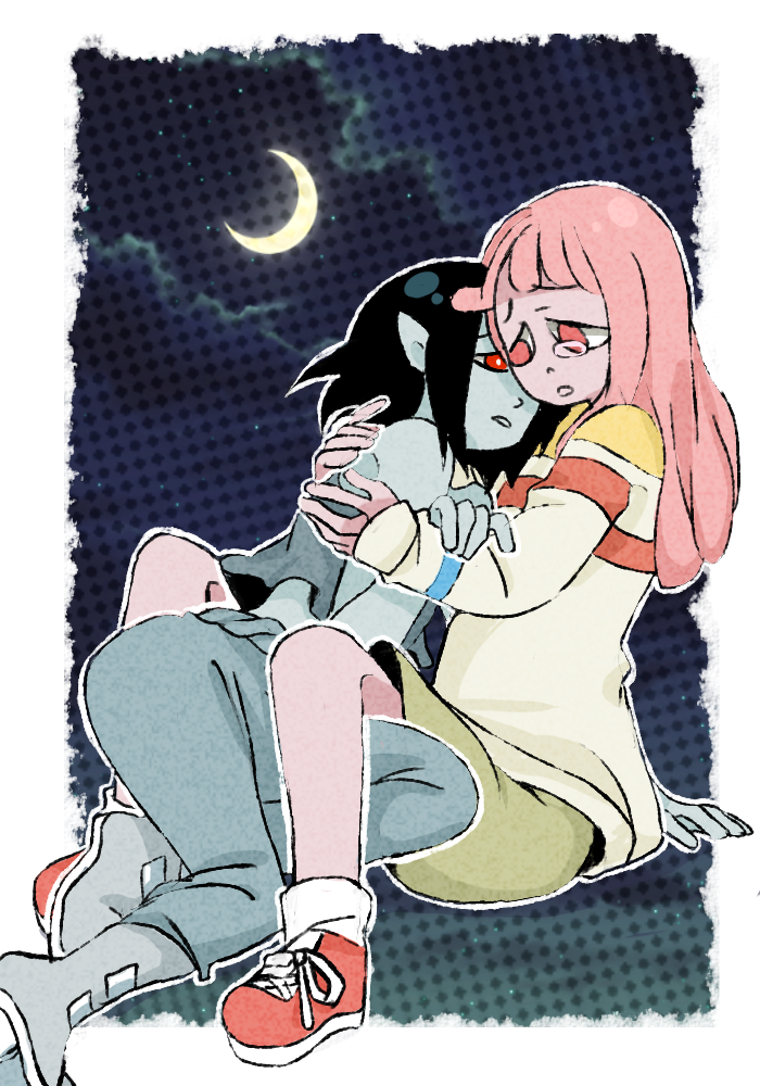 tiajitsu:  “Nice and Pink” Marceline x P.Bubblegum 