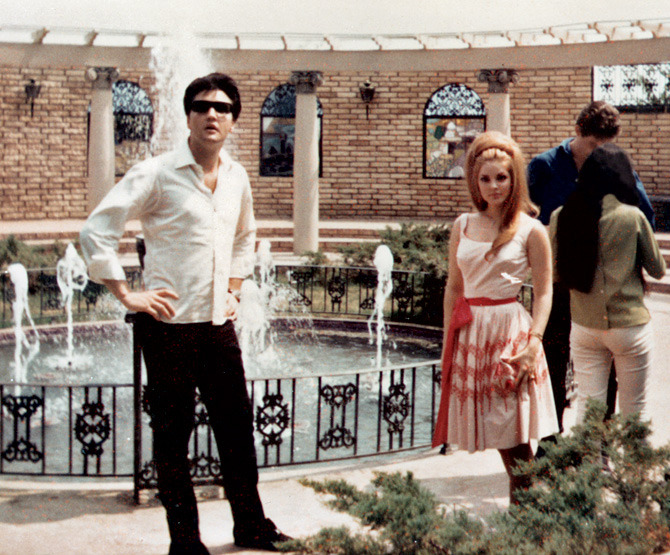 trash-cola:  Elvis and Priscilla in 1966 