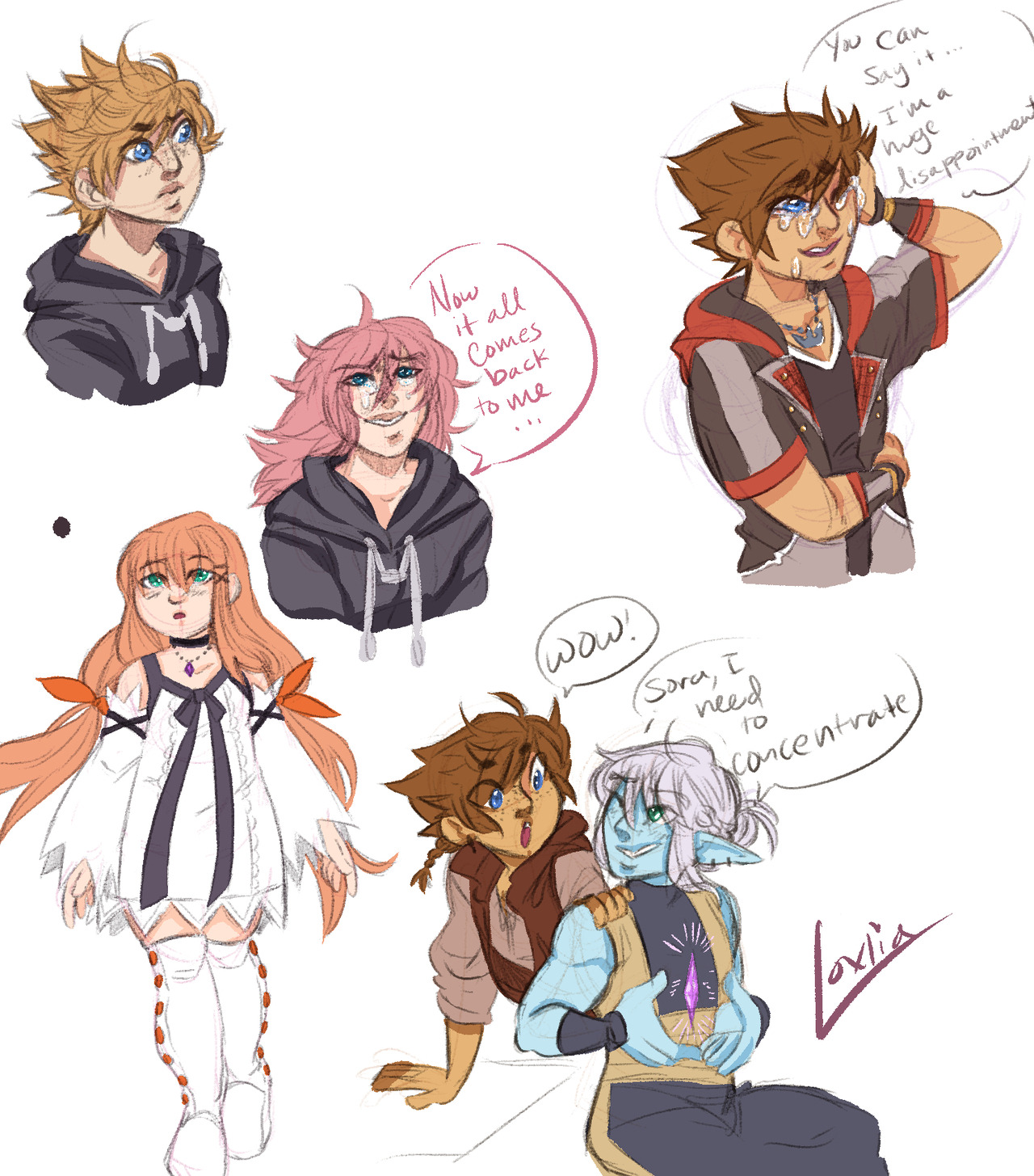 loxlia:  I’ve actually started streaming! Here are the things I’ve streamed so