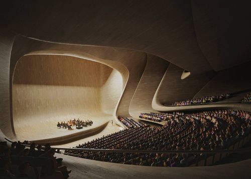 slomedico: Zaha Hadid Heydar Aliyev Center 