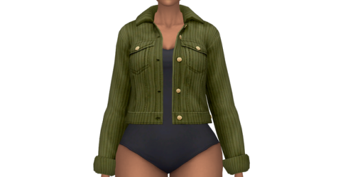 leeleesims1: Cour-dination Jacket - A Base Game Compatible Accessory Jacket I actually bought a cord