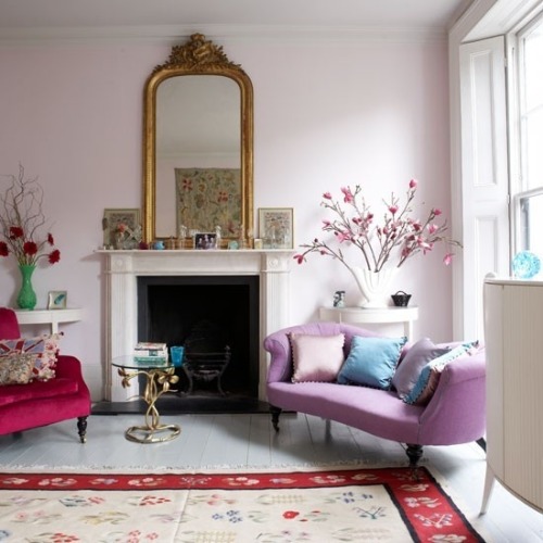 Elegant & Feminine Living Rooms