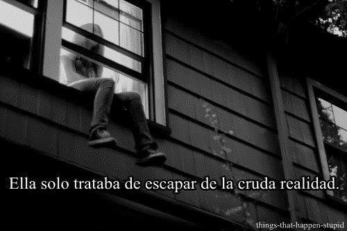 thedaytofulfillyourdreamstoday:  &ldquo;Ella solo trataa de escapar de la realidad&rdquo;