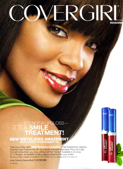 bringbackmyteenageyears:Rihanna for CoverGirl 