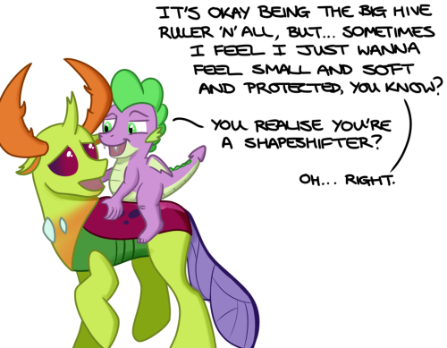 Spike is very wise.