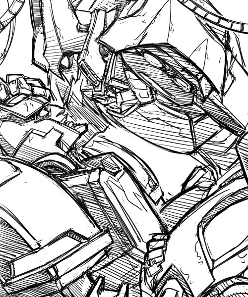 justanotherdeadbot:  There was a huge blab about my mental Drift headcanons but it’s gone now. Have a homo doodle instead %) 