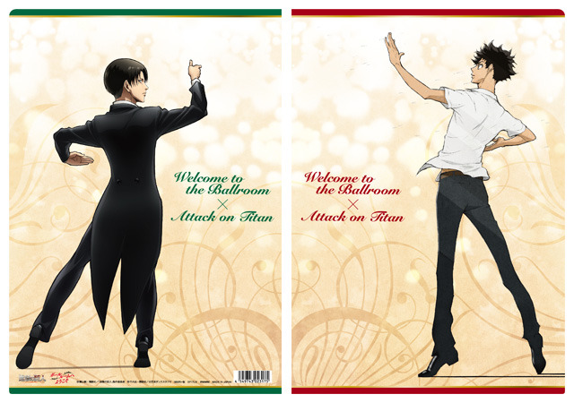 snkmerchandise: News: SnK x Ballroom e Youkoso Collaboration Original Release Date: