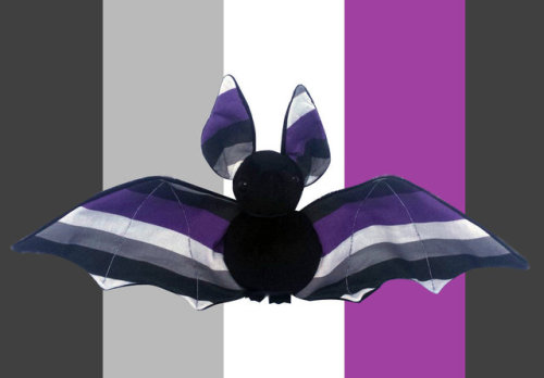 mother-entropy: anaquana: vaspider: sosuperawesome: Pride Bats Plush Mayhem on Etsy See our #Etsy or