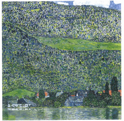 dionyssos:  Gustav Klimt , Litzlberg on the Attersee 1910 - 1912 