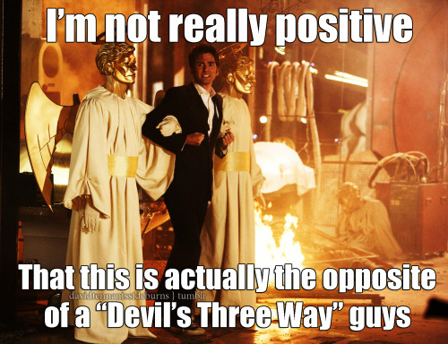 davidtennantssideburns:  Just go with it Doctor 