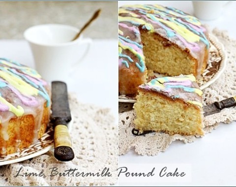 {Baking} LIME BUTTERMILK POUND CAKE