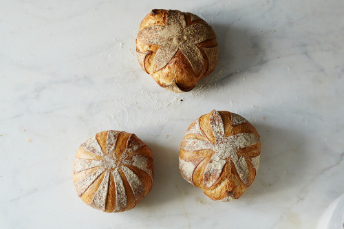 doable-likeart:  food52:  Love on the lame.How to Make Pretty Bread like a Pro via Food52  seulmates