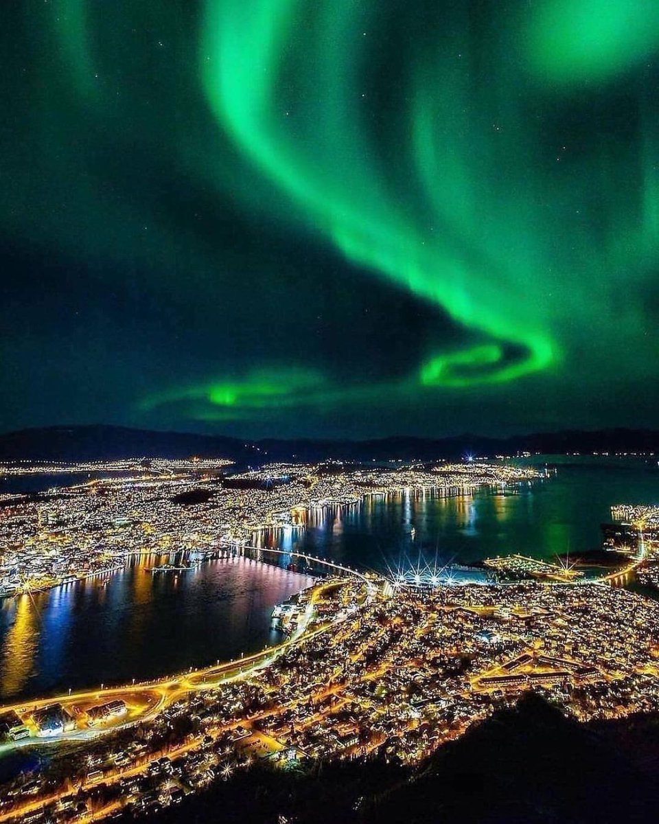 Kuzey Işıkları, Norveç....