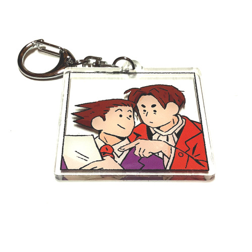 Working together(charm and sticker available at kelia.company.site/ )